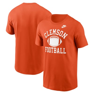 Clemson Tigers Nike Legacy Football Icon T-Shirt - Orange