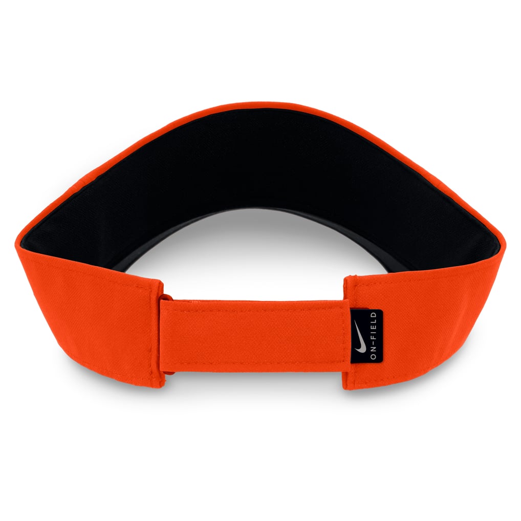 Clemson Tigers Nike On-Field Ace Performance Adjustable Visor - Orange