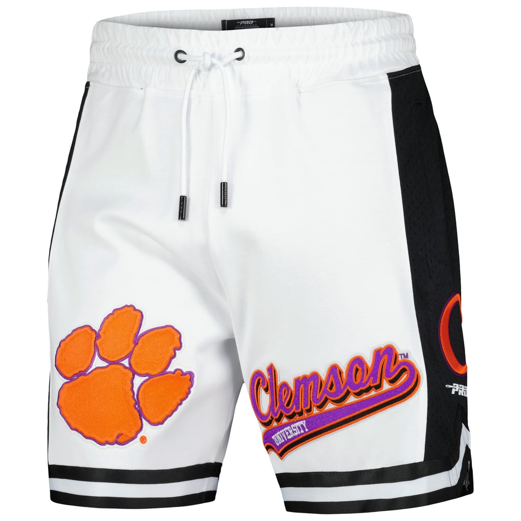 Clemson Tigers Pro Standard Script Tail DK 2.0 Shorts - White