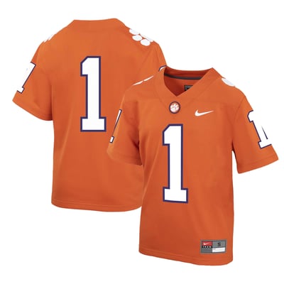 Clemson Tigers Nike Preschool Untouchable Replica Football Jersey - Orange