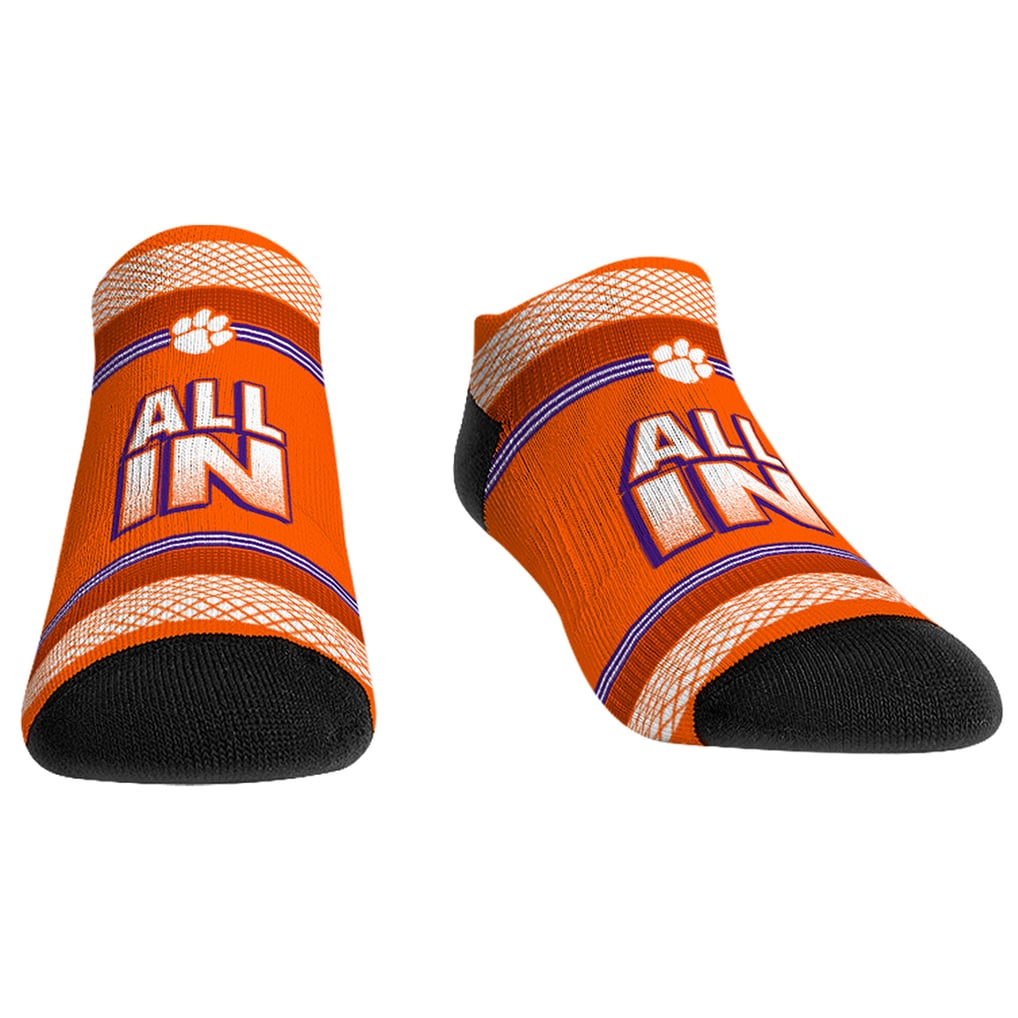 Clemson Tigers Rock Em Socks Unisex Super Fan Five-Pack Low-Cut Socks Set