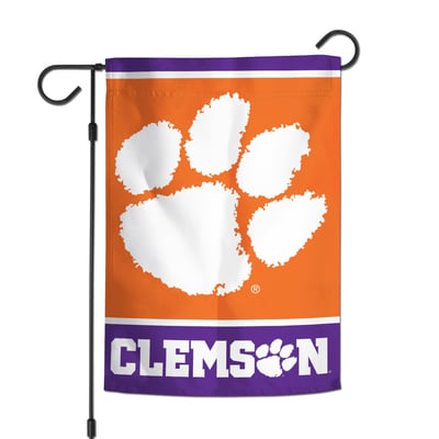 Clemson Tigers WinCraft 12" x 18" Double-Sided Garden Flag