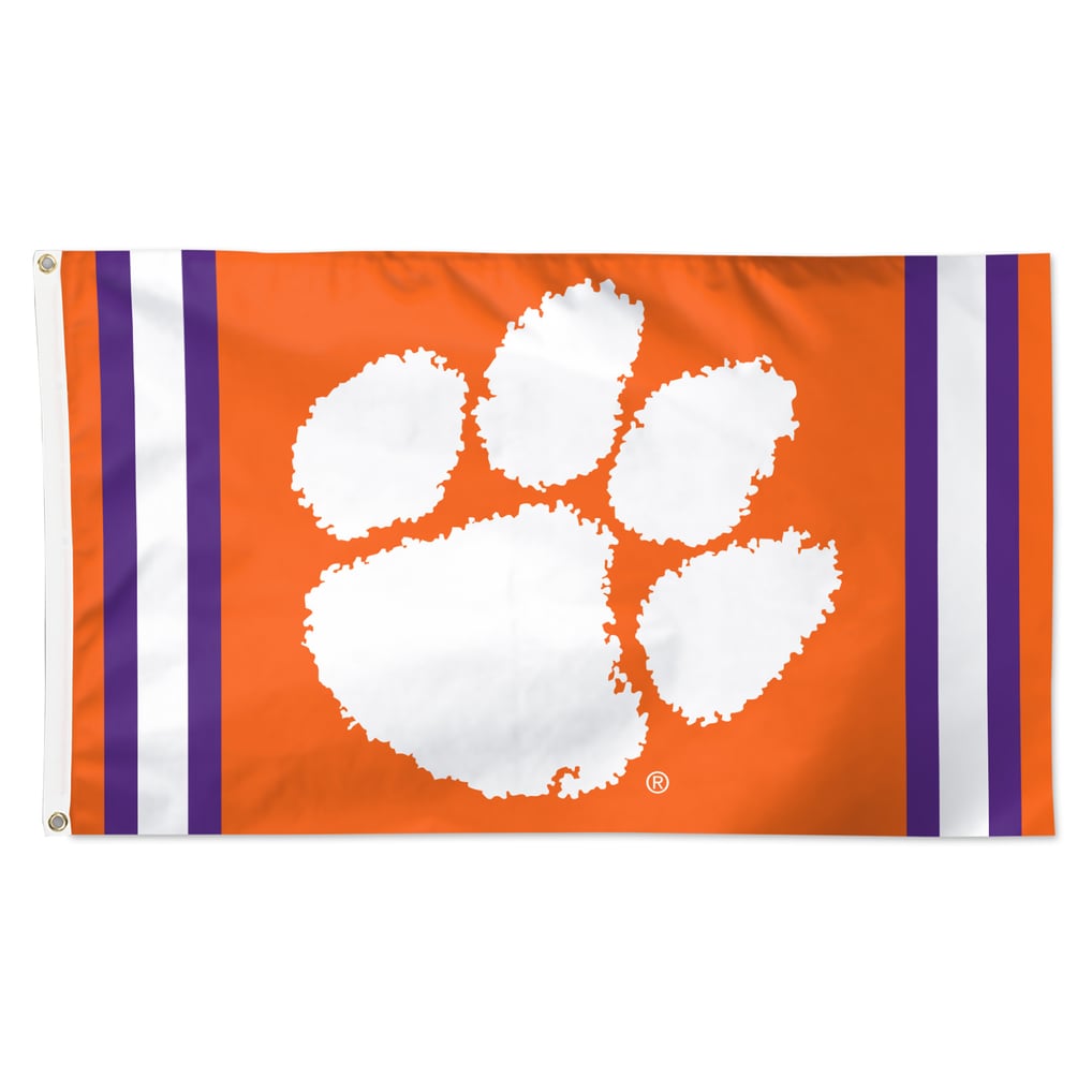 Clemson Tigers WinCraft 3' x 5' Vertical Stripe Deluxe Single-Sided Flag