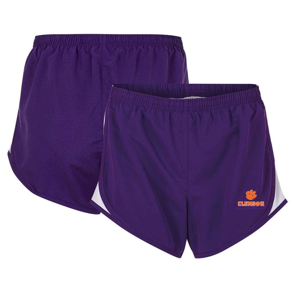 Clemson Tigers Boxercraft Women's Essential Lined Athletic Shorts -  Purple