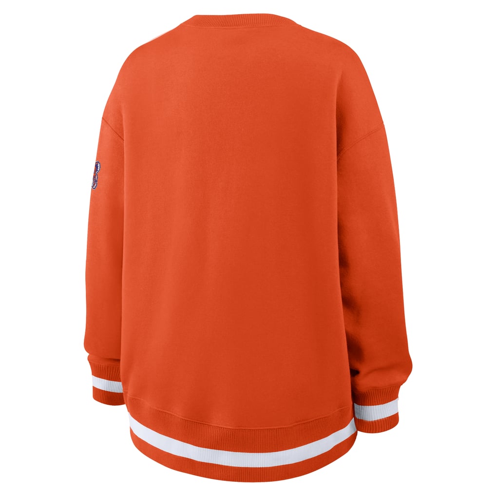 Clemson Tigers Nike Women's Oversized Legacy Phoenix Sweatshirt - Orange