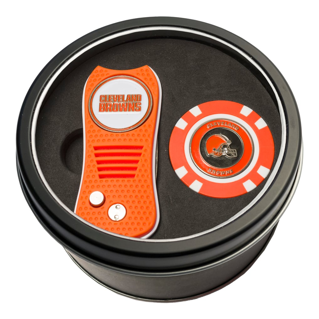 Cleveland Browns Switch Chip Golf Tin Set