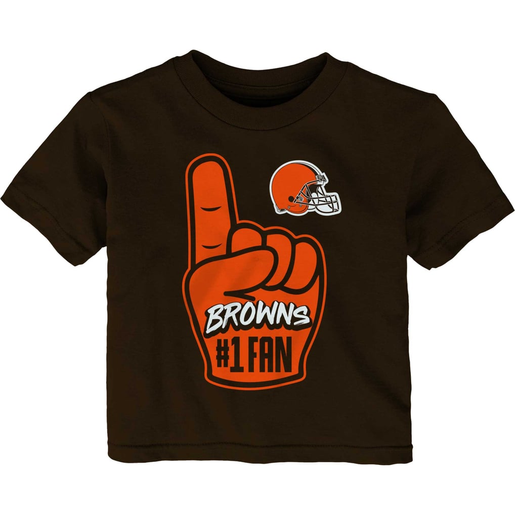 Cleveland Browns Infant Hand-Off T-Shirt - Brown