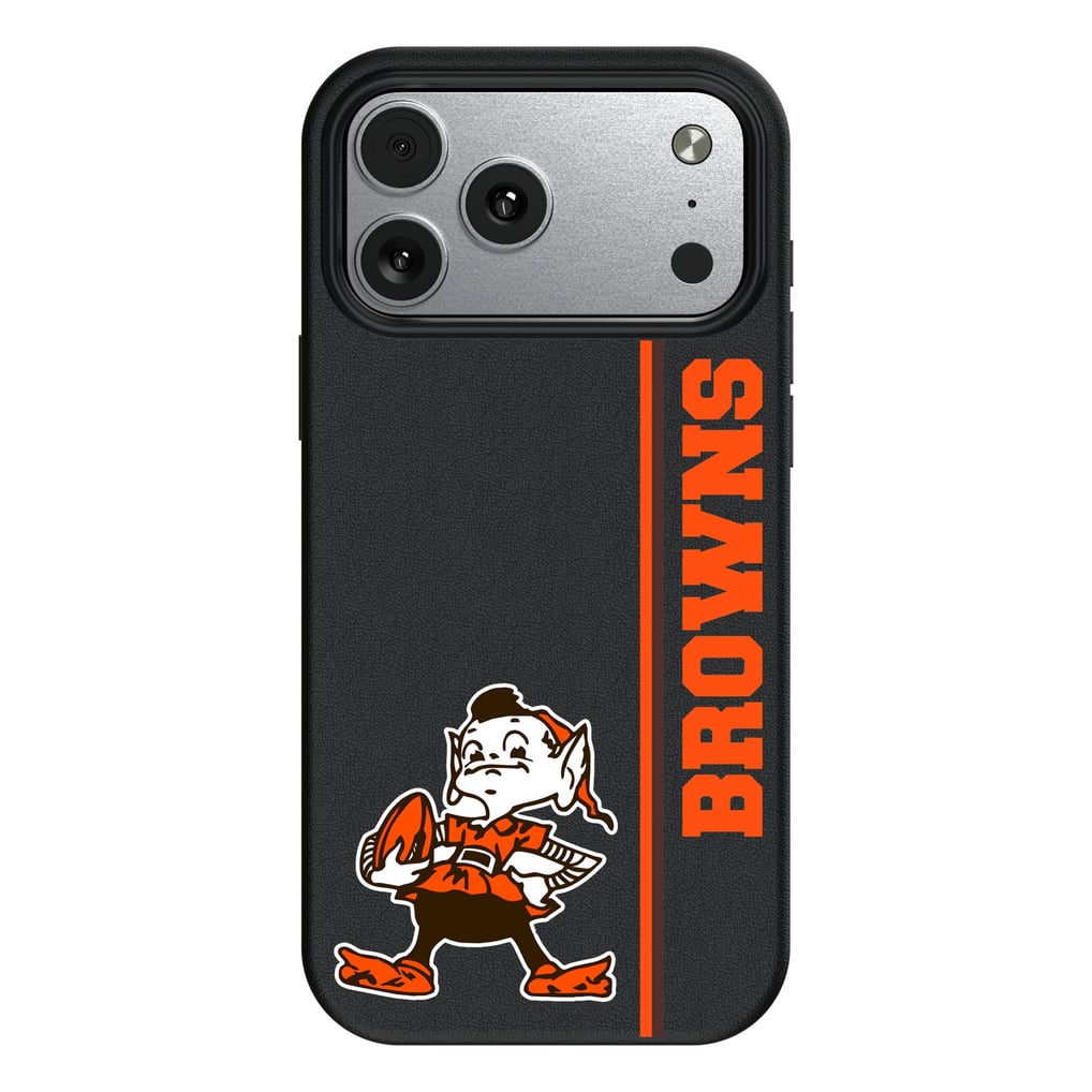 Cleveland Browns Keyscaper Throwback Logo iPhone Magnetic Bump Case
