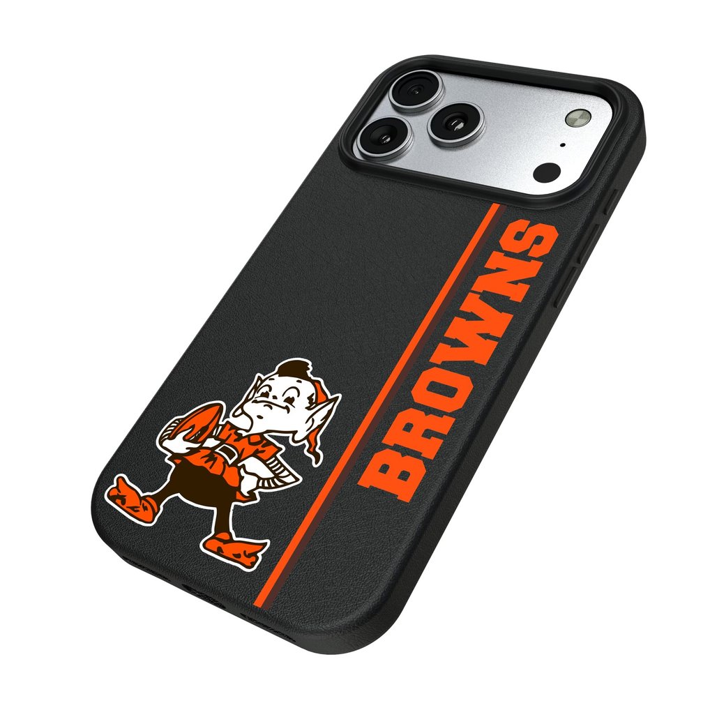 Cleveland Browns Keyscaper Throwback Logo iPhone Magnetic Bump Case