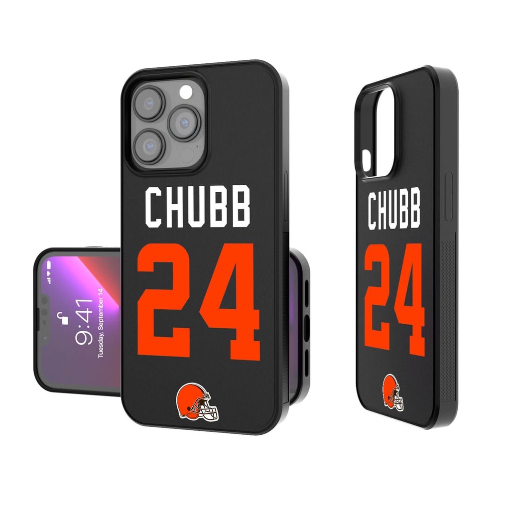 Nick Chubb Cleveland Browns Keyscaper iPhone Bump Case