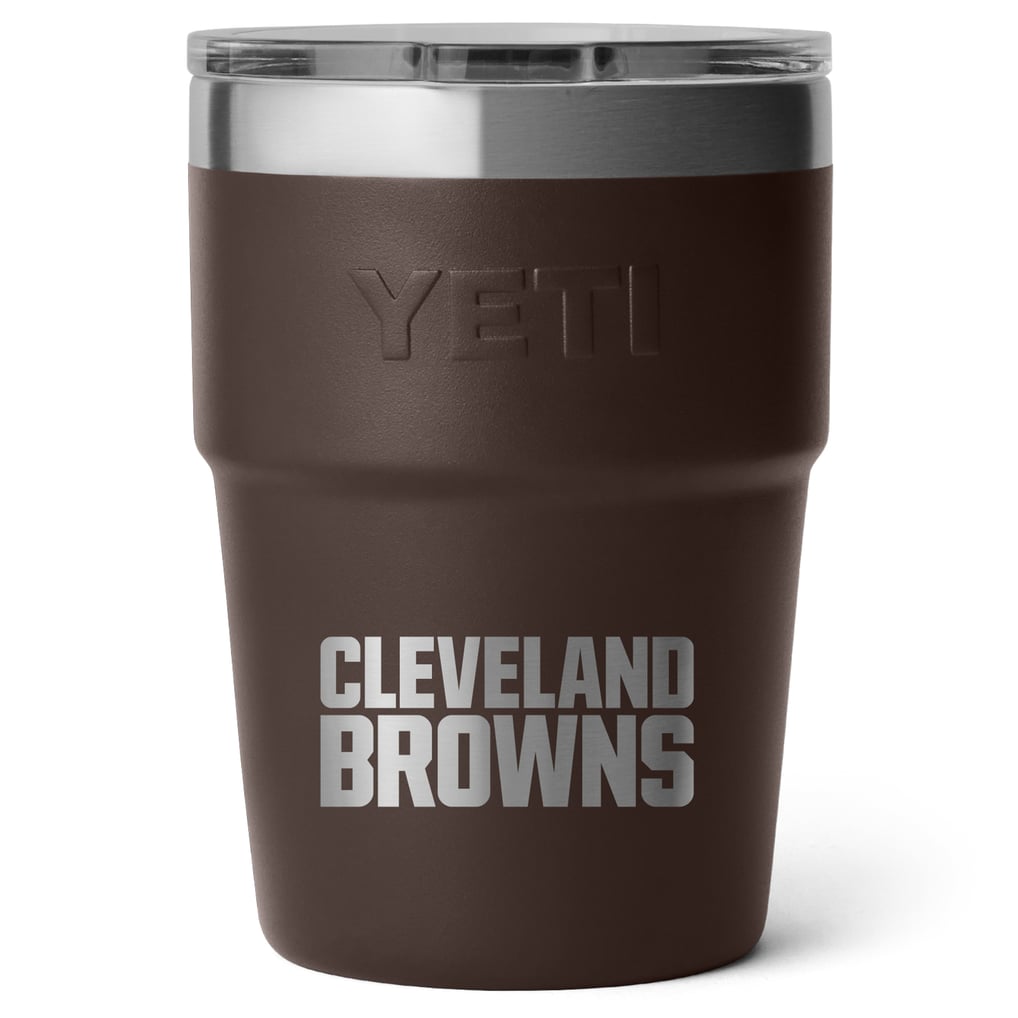 Cleveland Browns YETI 16oz. Rambler Stackable Cup with MagSlider Lid