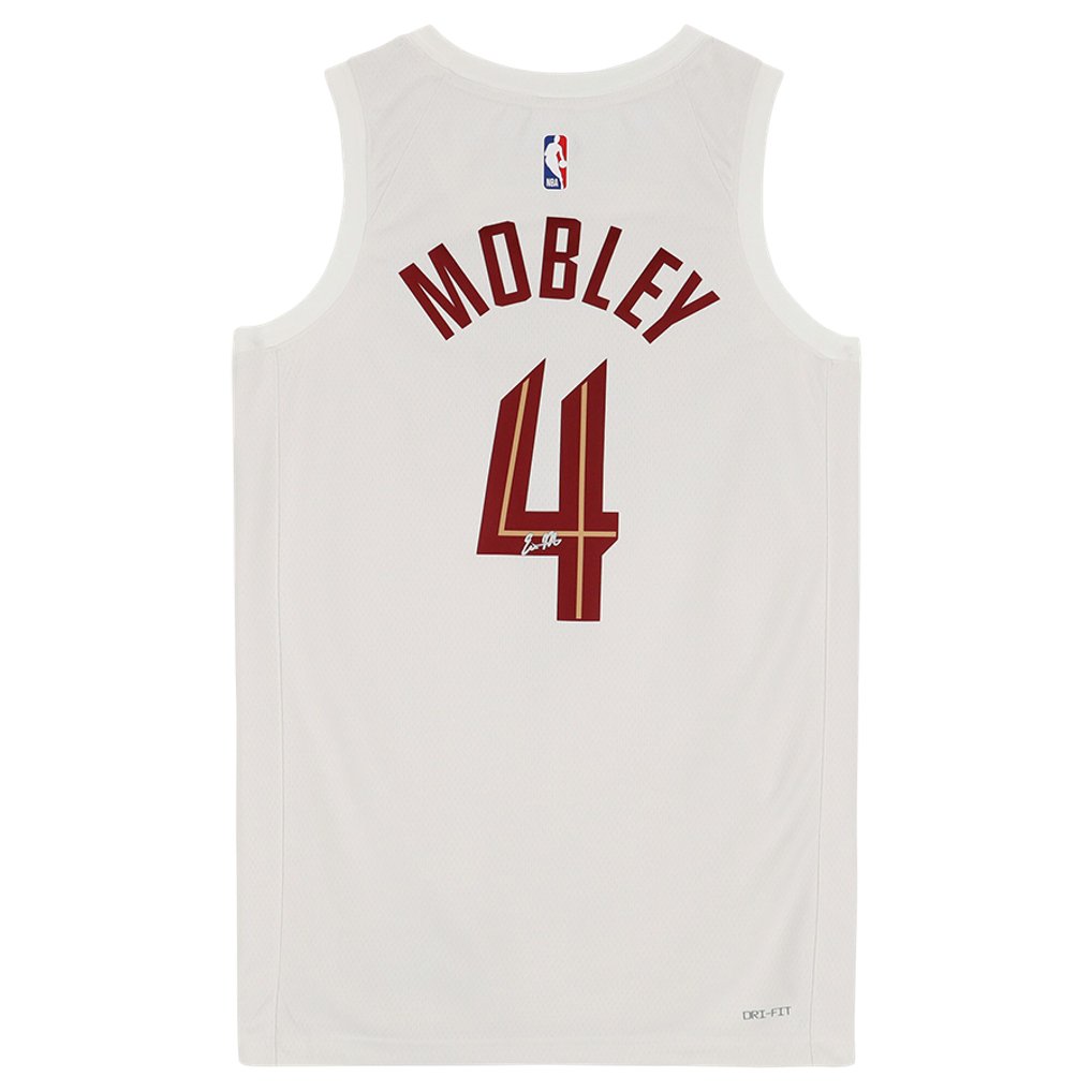 Evan Mobley Cleveland Cavaliers Autographed Fanatics Authentic Nike White 2022-2023 Association Swingman Jersey
