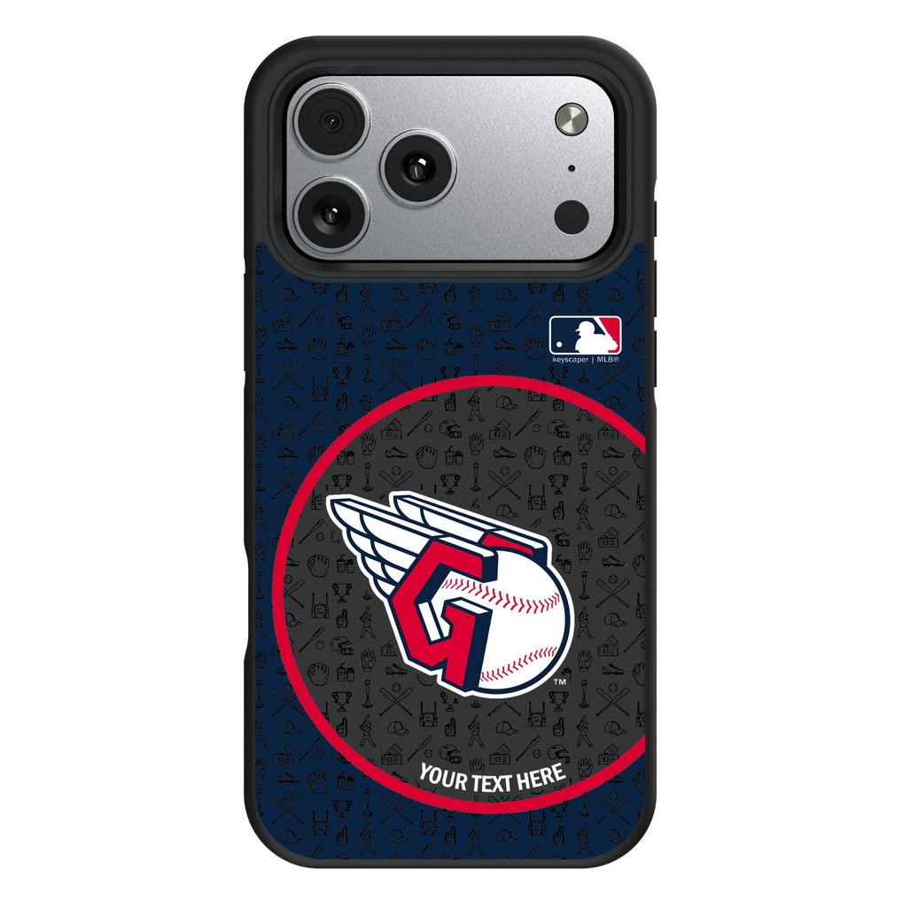 Cleveland Guardians Keyscaper Personalized Bump Case with 8.2ft Drop Protection