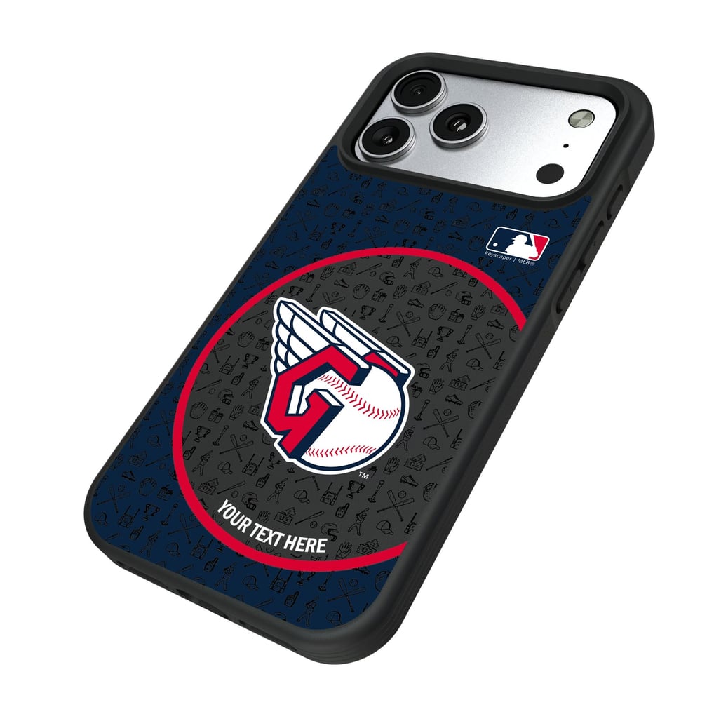 Cleveland Guardians Keyscaper Personalized Bump Case with 8.2ft Drop Protection