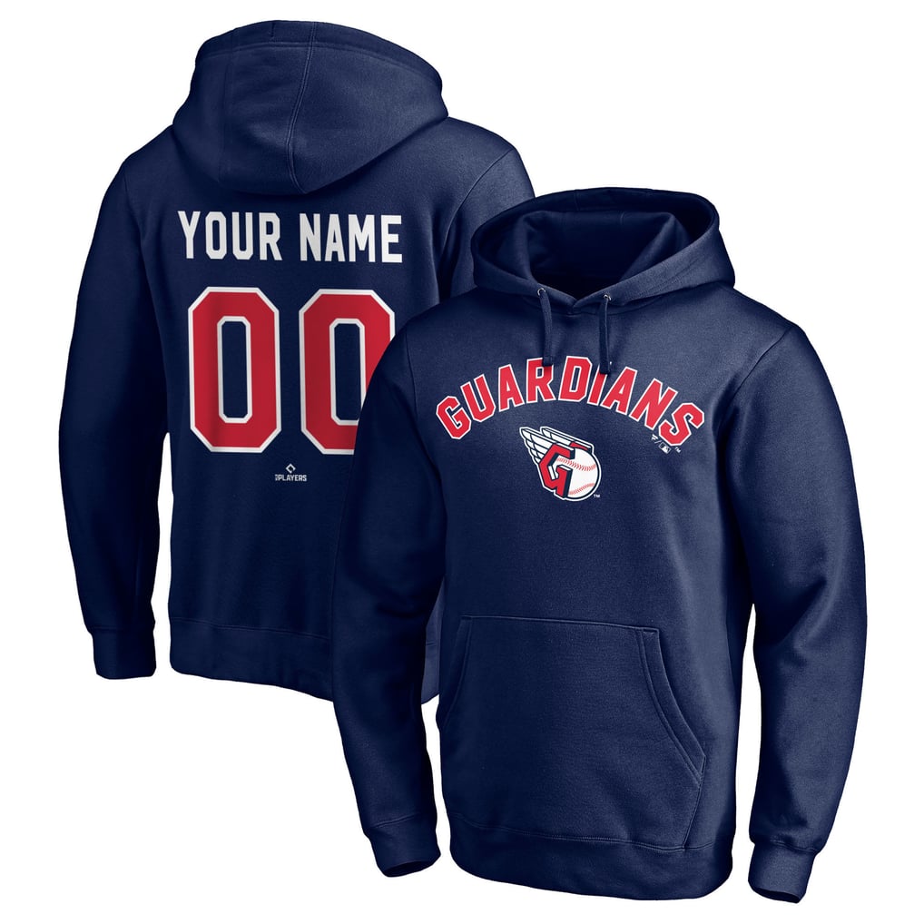 Cleveland Guardians Personalized Winning Streak Pullover Hoodie - Navy