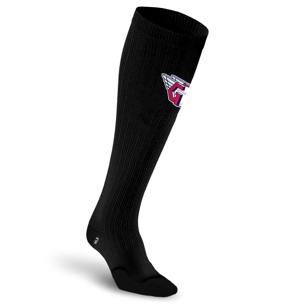 Cleveland Guardians PRO Compression Unisex Over-the-Calf Medium Graduated Compression Socks - Black