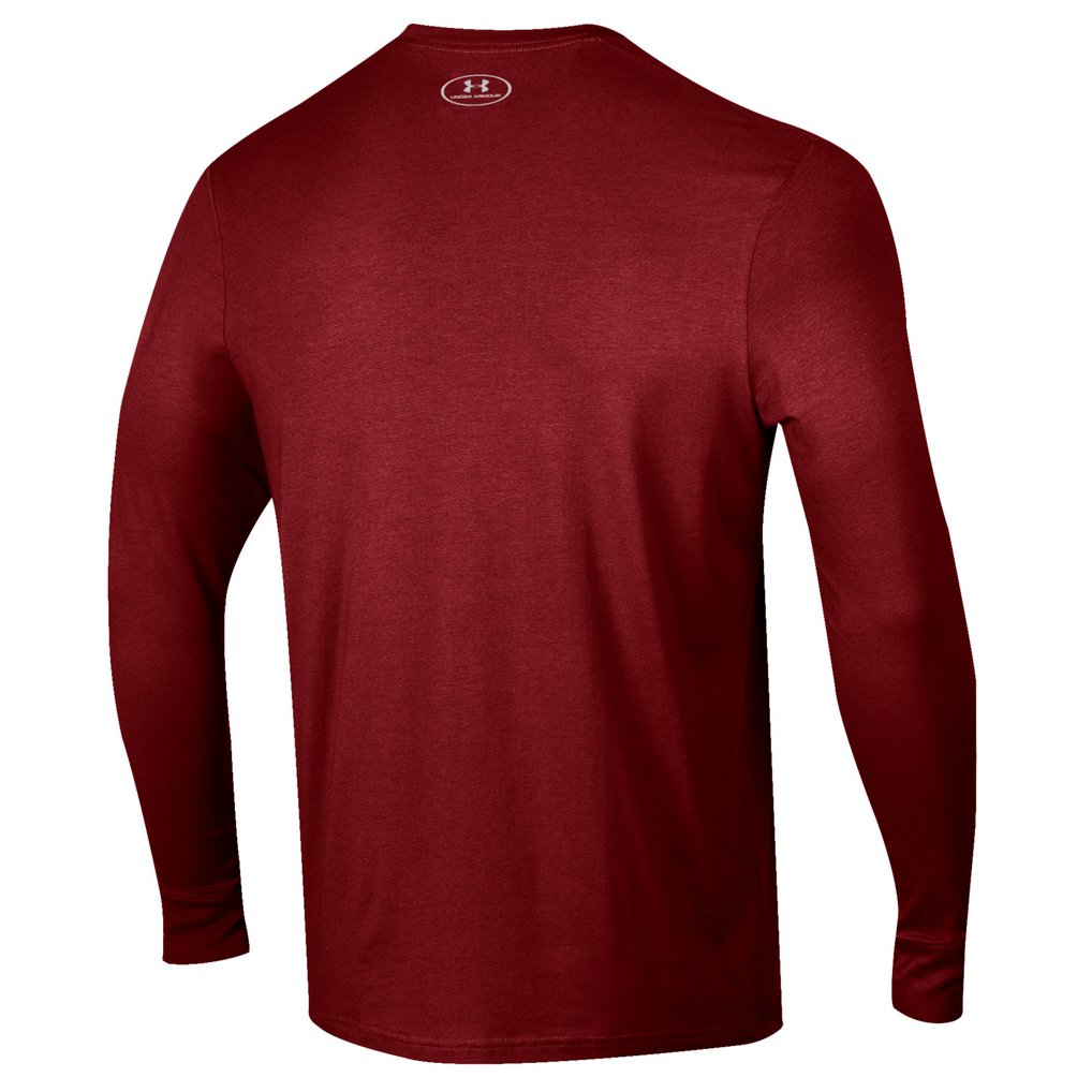 Colgate Raiders Under Armour Performance Long Sleeve T-Shirt - Maroon