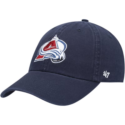Colorado Avalanche '47 Team Clean Up Adjustable Hat - Navy