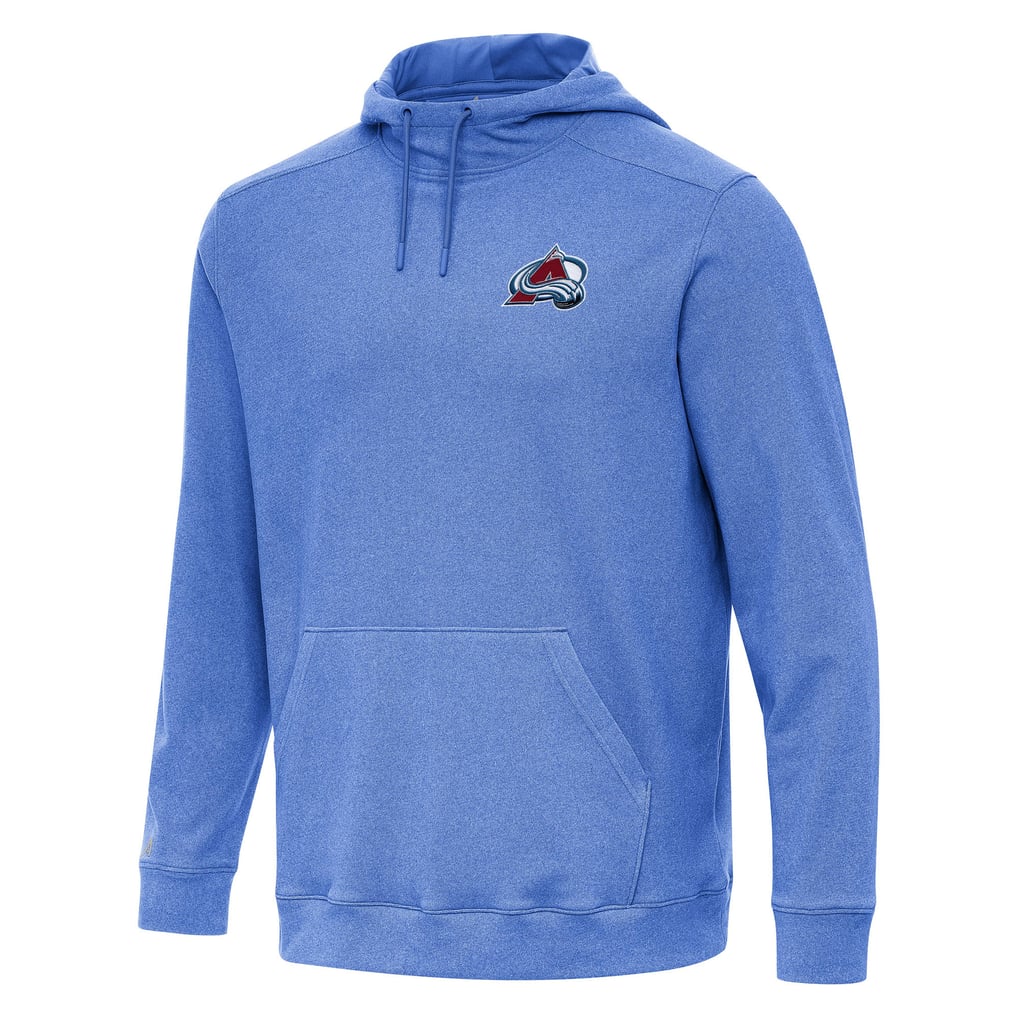 Colorado Avalanche Antigua Cloud Pullover Hoodie - Heather Royal