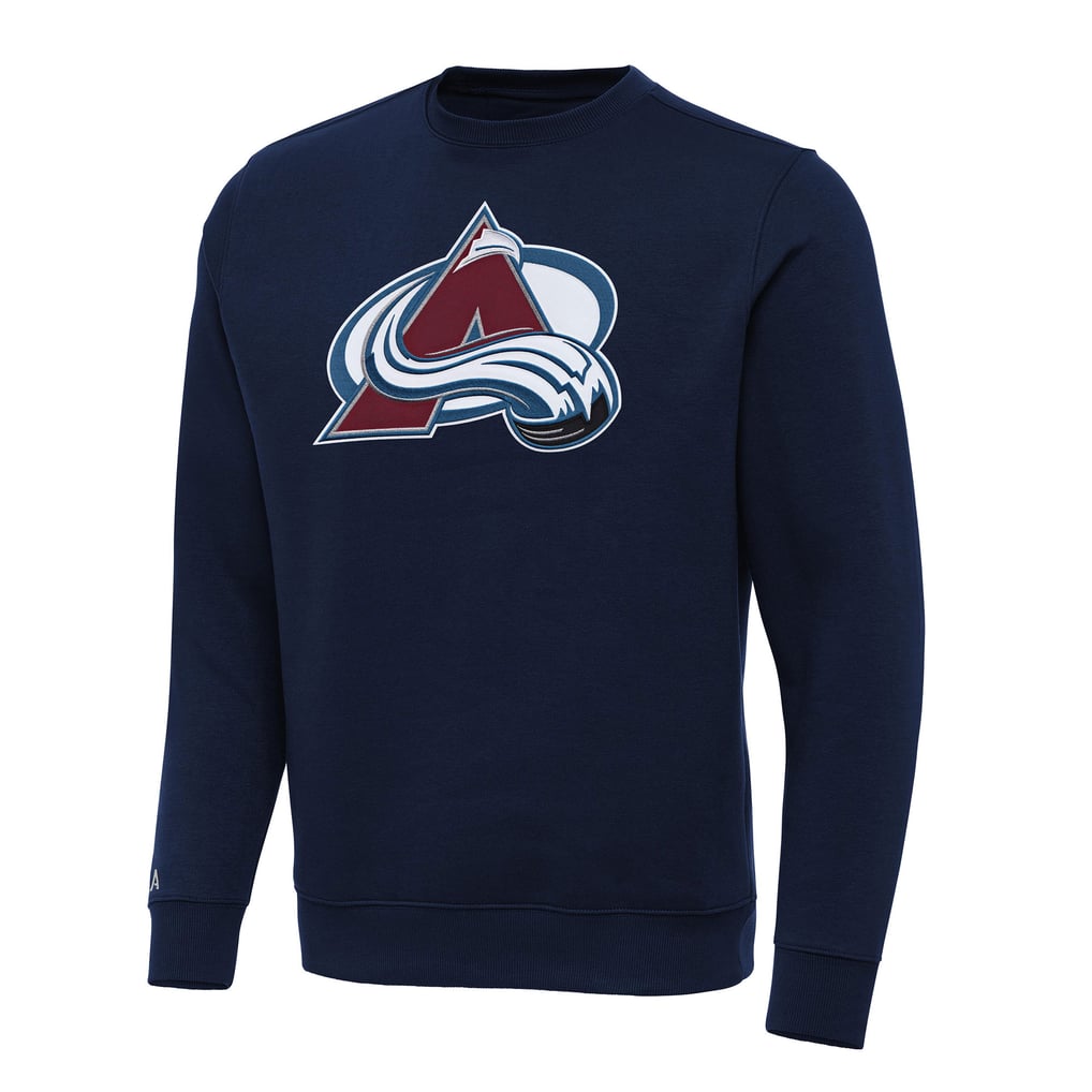Colorado Avalanche Antigua Big & Tall Victory Pullover Sweatshirt - Navy