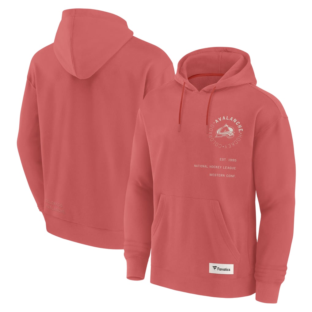 Colorado Avalanche Fanatics Future Ground Info Pullover Hoodie - Red