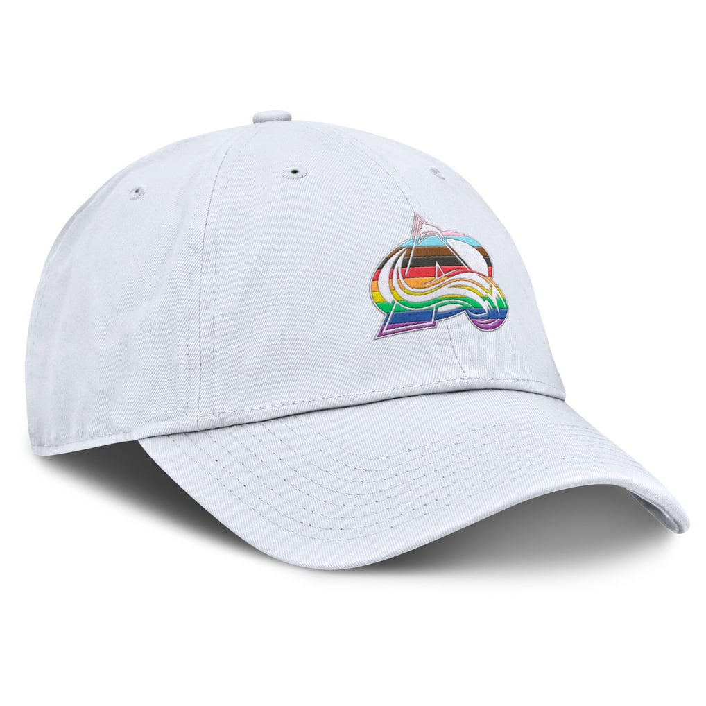 Colorado Avalanche Fanatics PRIDE Adjustable Hat - White