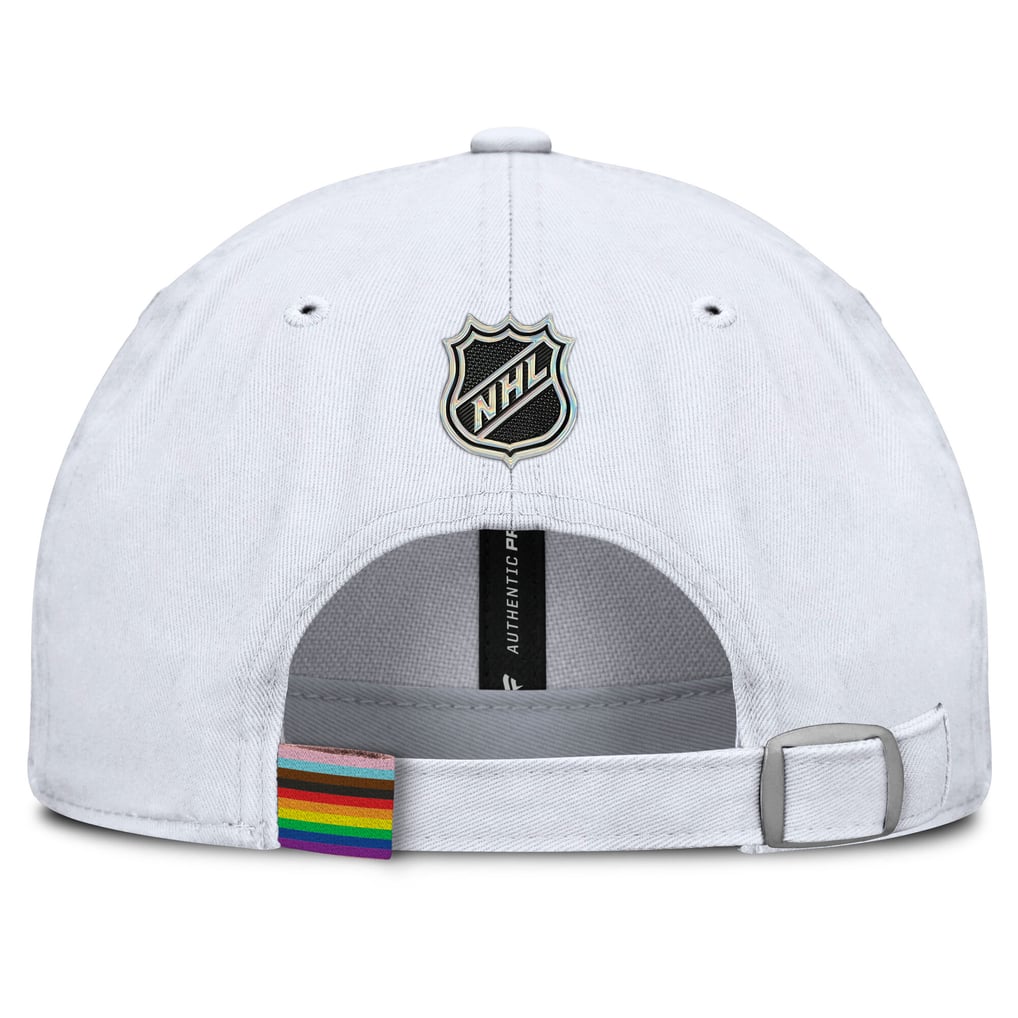 Colorado Avalanche Fanatics PRIDE Adjustable Hat - White