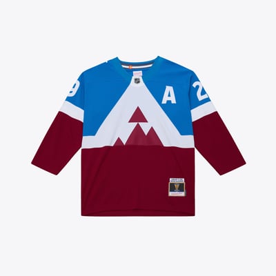 Nathan MacKinnon Colorado Avalanche Mitchell & Ness 2020 Power Play Jersey - Blue
