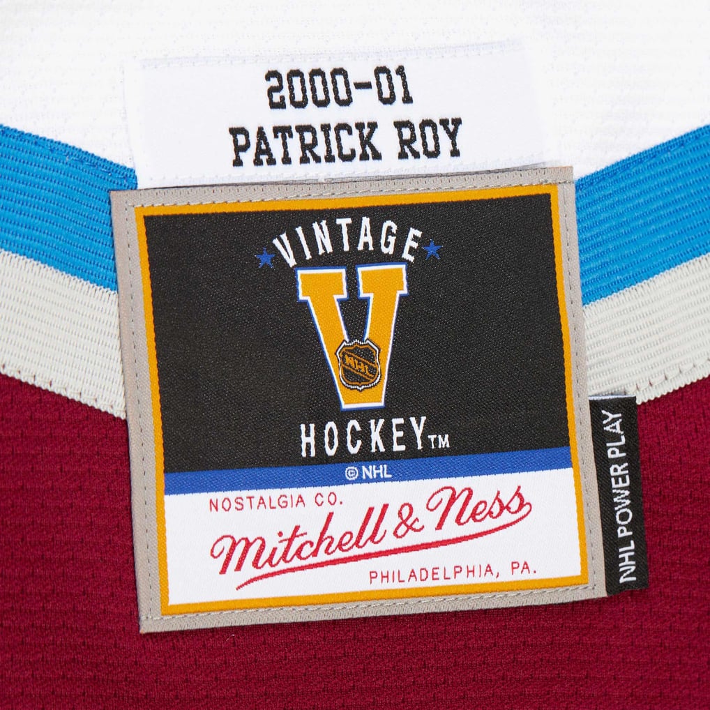 Patrick Roy Colorado Avalanche 2000-01 Power Play Jersey - White