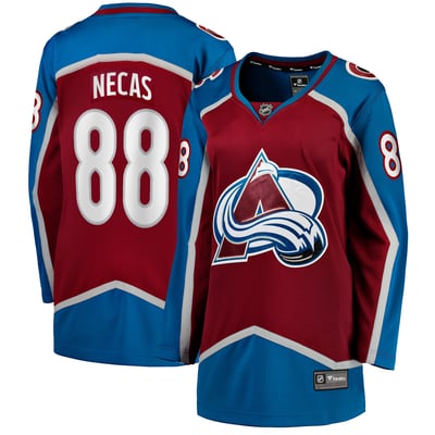 Martin Necas Colorado Avalanche Fanatics Women's  Breakaway Player Jersey - Burgundy