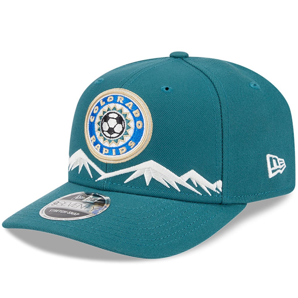  Colorado Rapids New Era 2025 Third 9SEVENTY Stretch-Snap Hat - Green