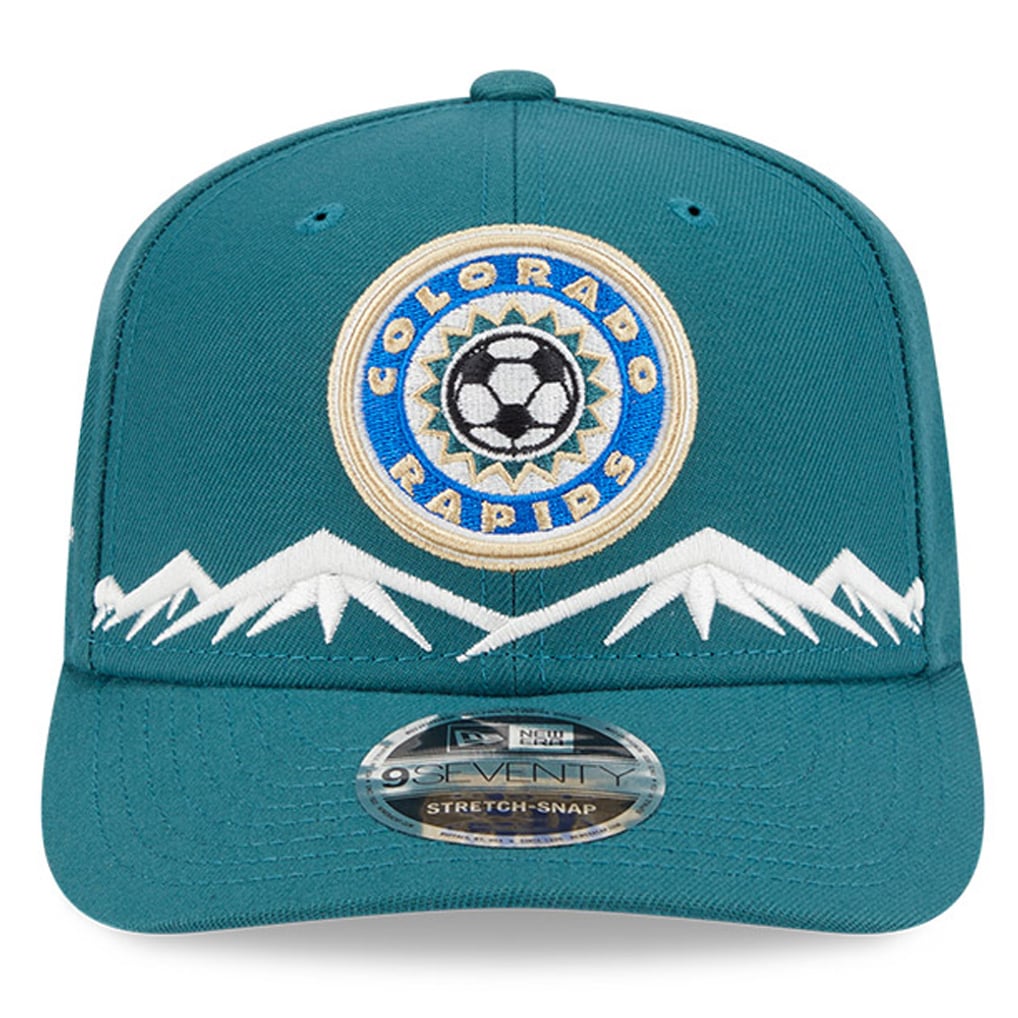  Colorado Rapids New Era 2025 Third 9SEVENTY Stretch-Snap Hat - Green