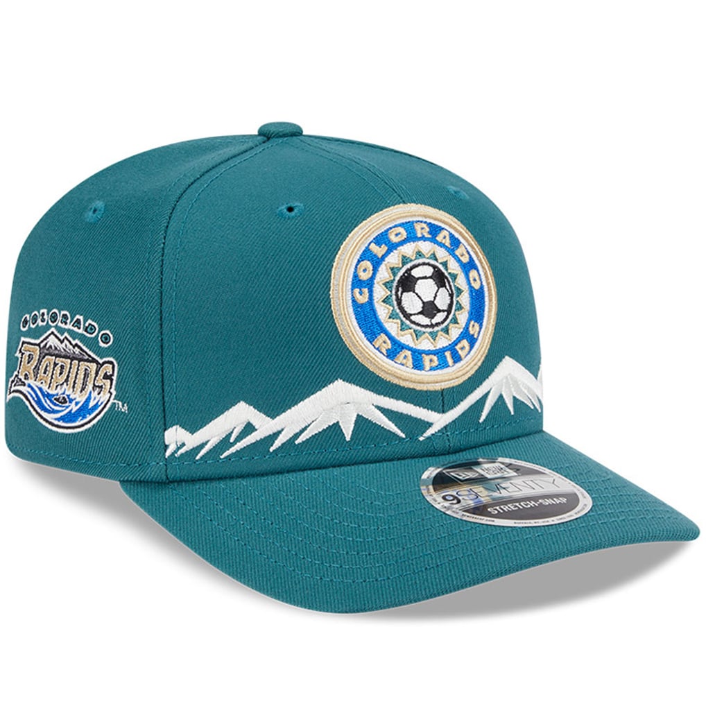  Colorado Rapids New Era 2025 Third 9SEVENTY Stretch-Snap Hat - Green