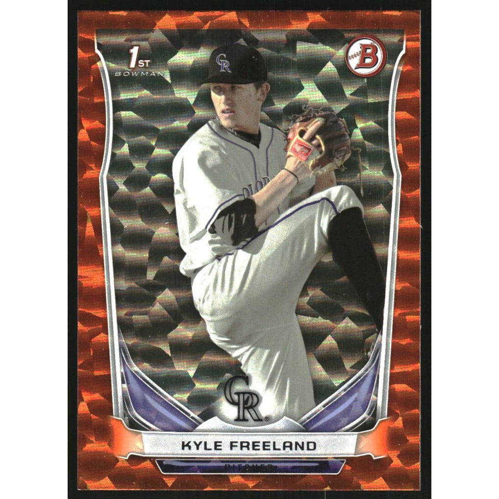 2014 Bowman Draft Orange Ice #DP5 Kyle Freeland