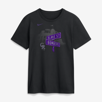  Colorado Rockies Nike Local T-Shirt - Black