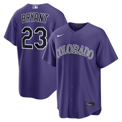 Kris Bryant Colorado Rockies Nike Alternate Replica Jersey - Purple