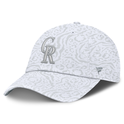 Colorado Rockies Fanatics Women's Umbra Adjustable Hat - White