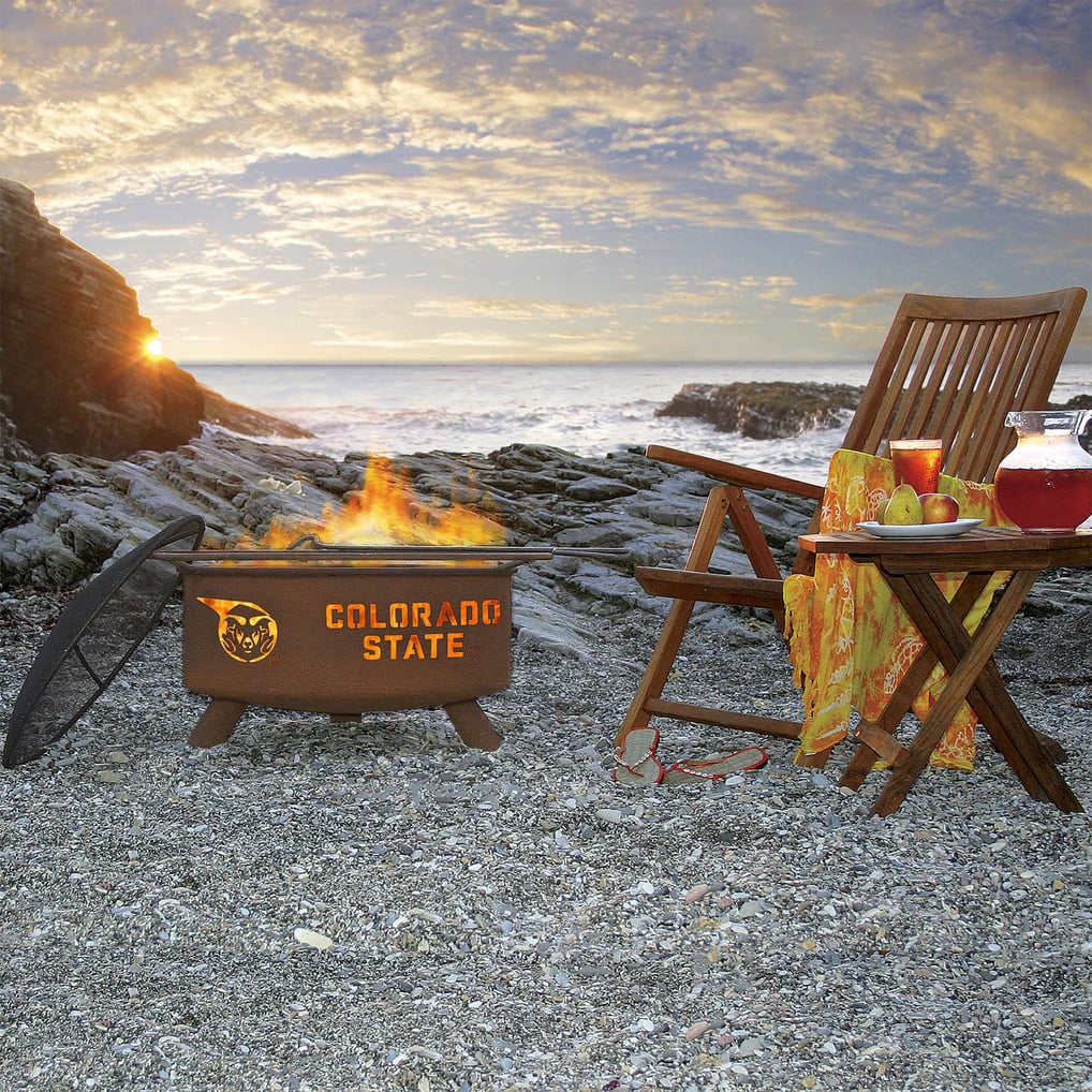 Colorado State Rams Fire Pit
