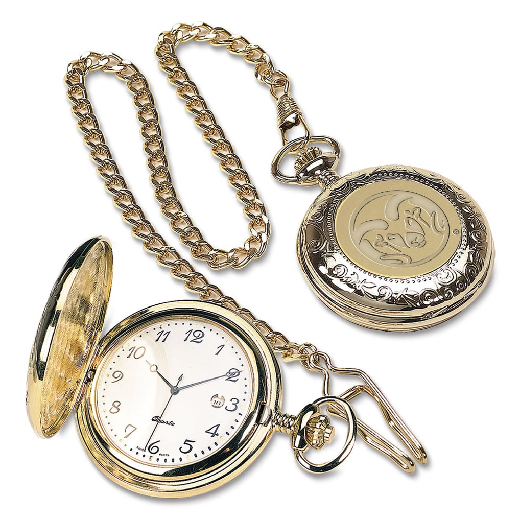 Colorado State Rams Pocket Watch - Gold