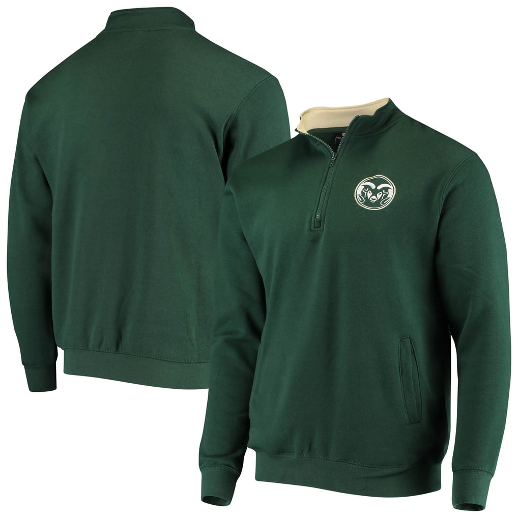 Colorado State Rams Colosseum Tortugas Logo Quarter-Zip Pullover Jacket - Green