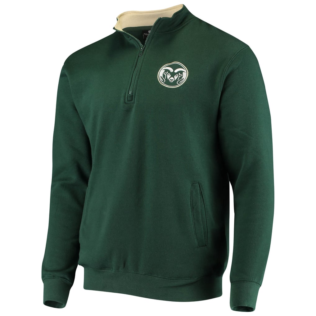 Colorado State Rams Colosseum Tortugas Logo Quarter-Zip Pullover Jacket - Green