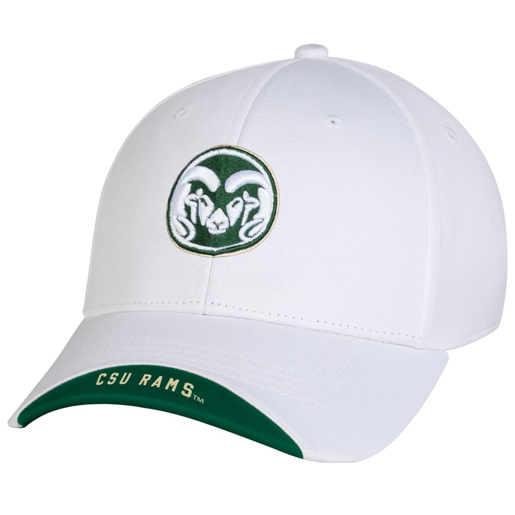  Colorado State Rams Under Armour Sideline Blitzing Accent Iso-Chill Flex Hat - White