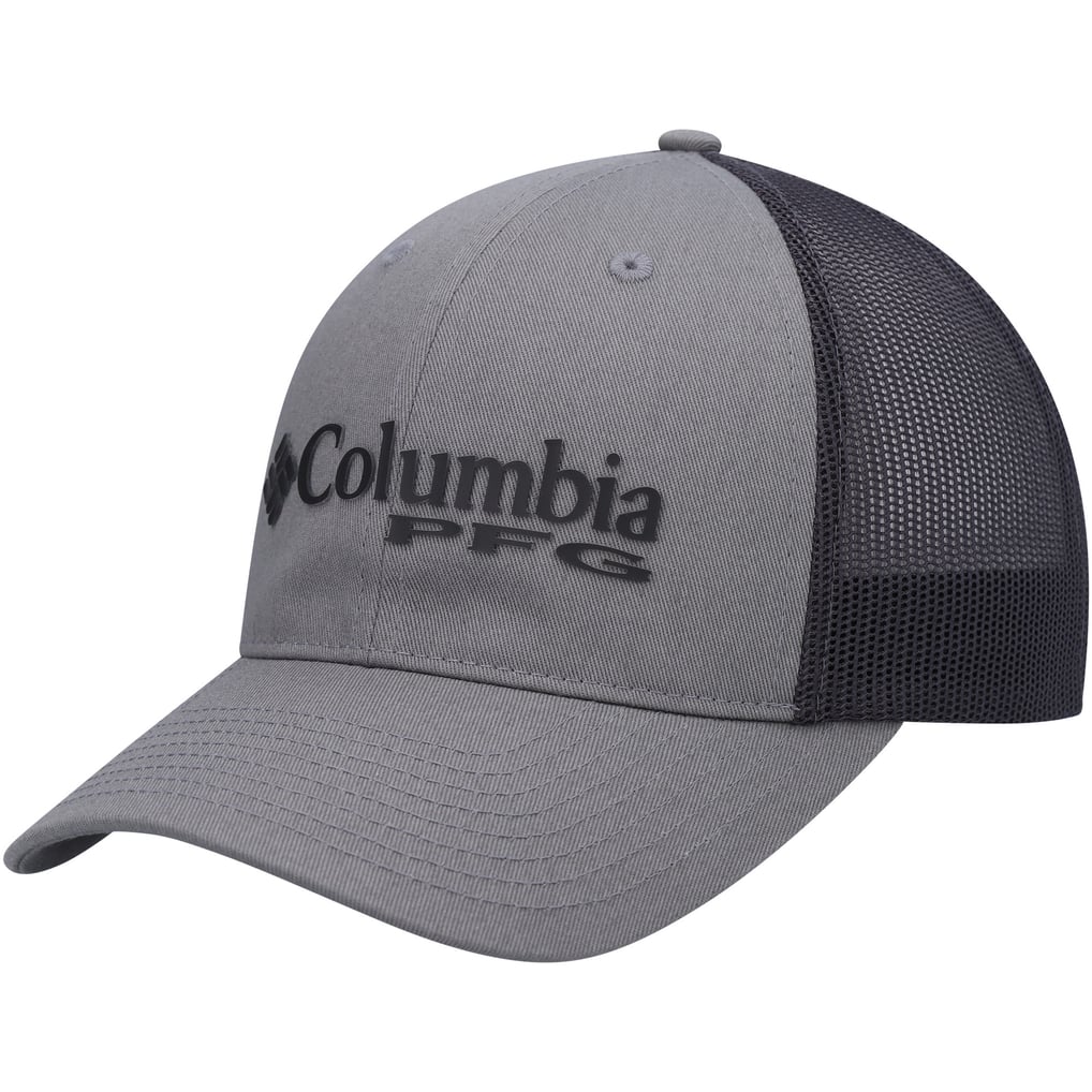 Columbia PFG Trucker Snapback Hat - Graphite/Black
