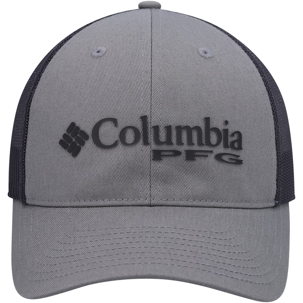 Columbia PFG Trucker Snapback Hat - Graphite/Black