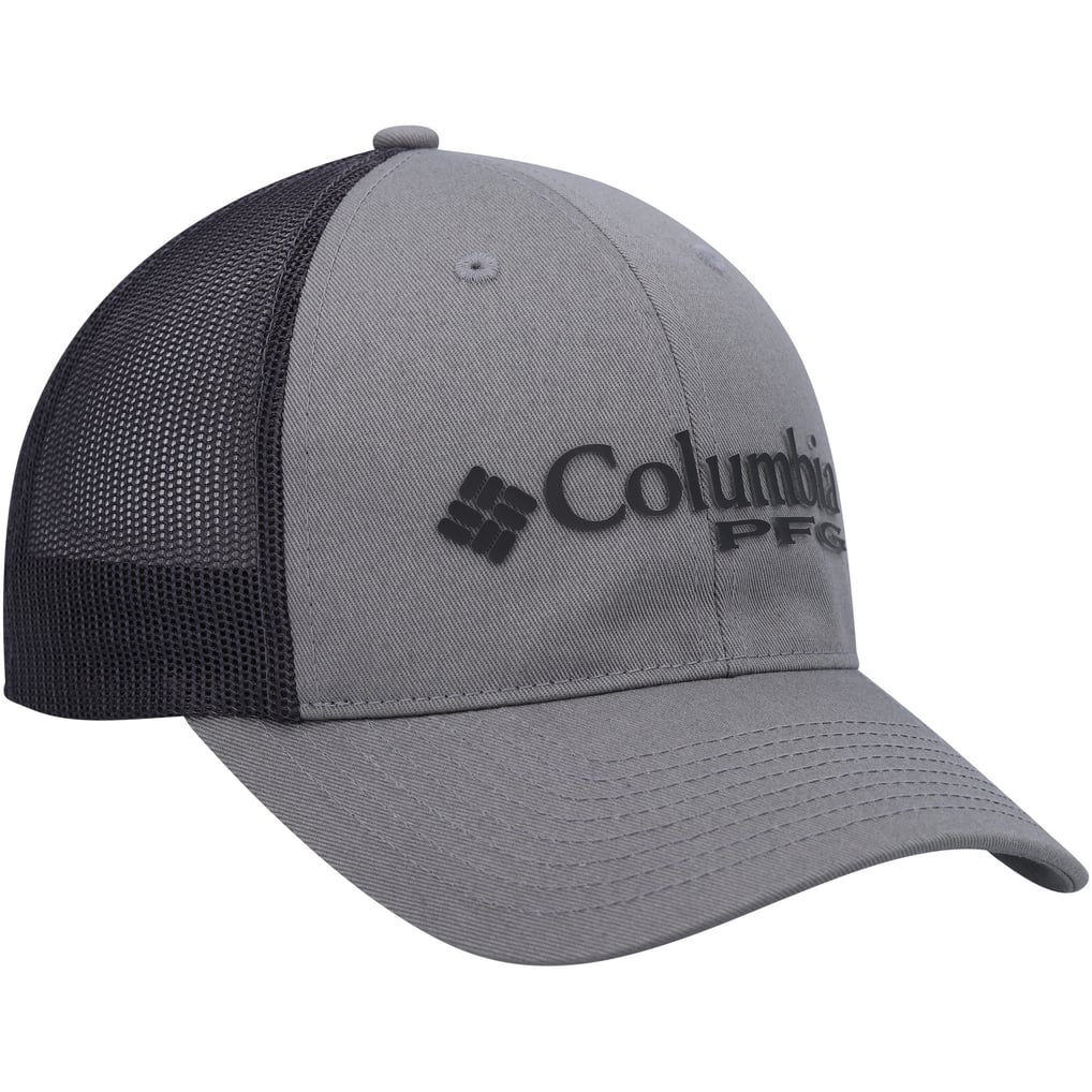Columbia PFG Trucker Snapback Hat - Graphite/Black