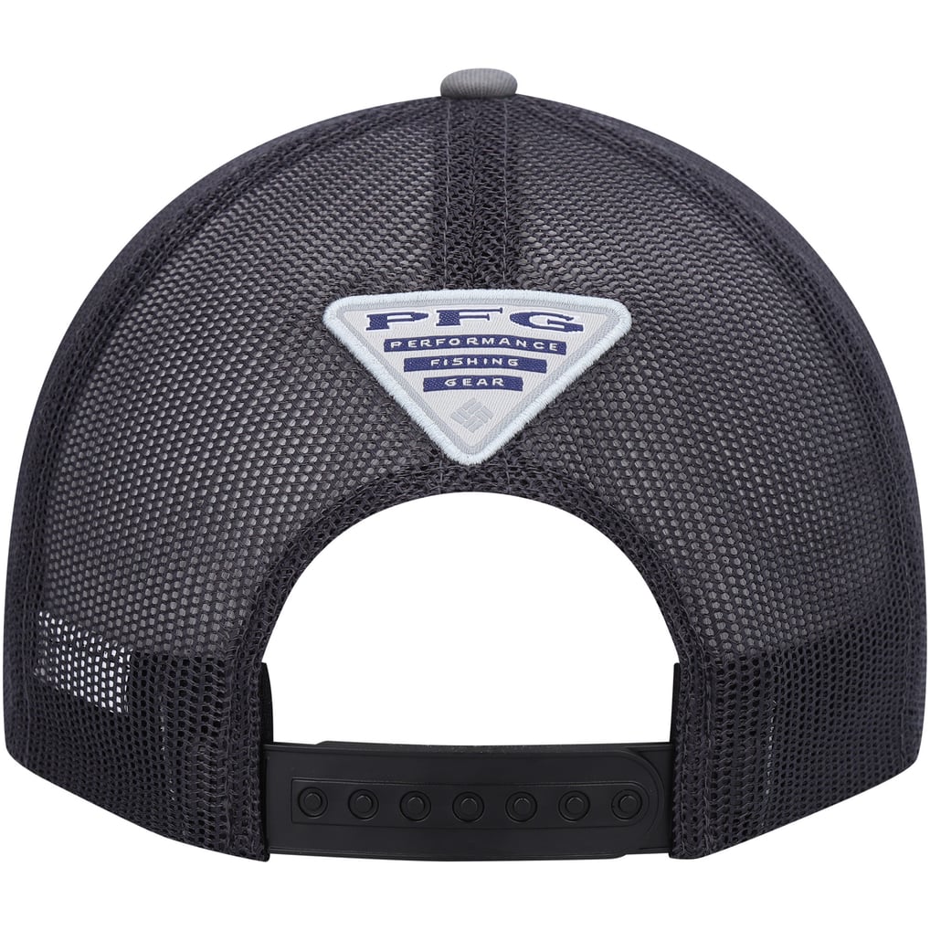 Columbia PFG Trucker Snapback Hat - Graphite/Black
