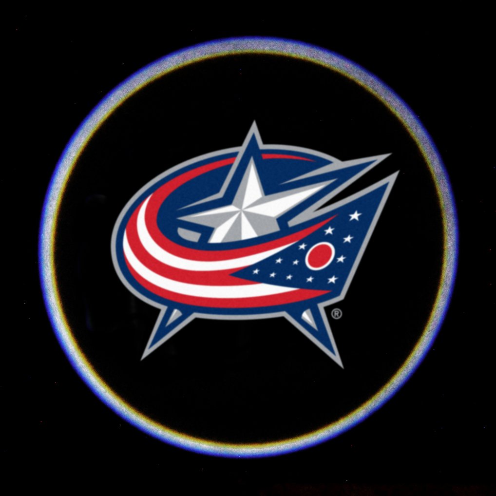 Columbus Blue Jackets Car Door Light