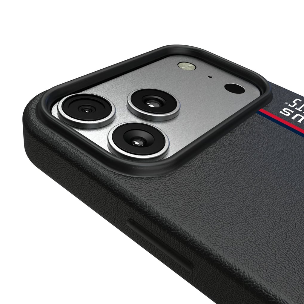 Columbus Blue Jackets Keyscaper Sidebar Magnetic iPhone Case - Black