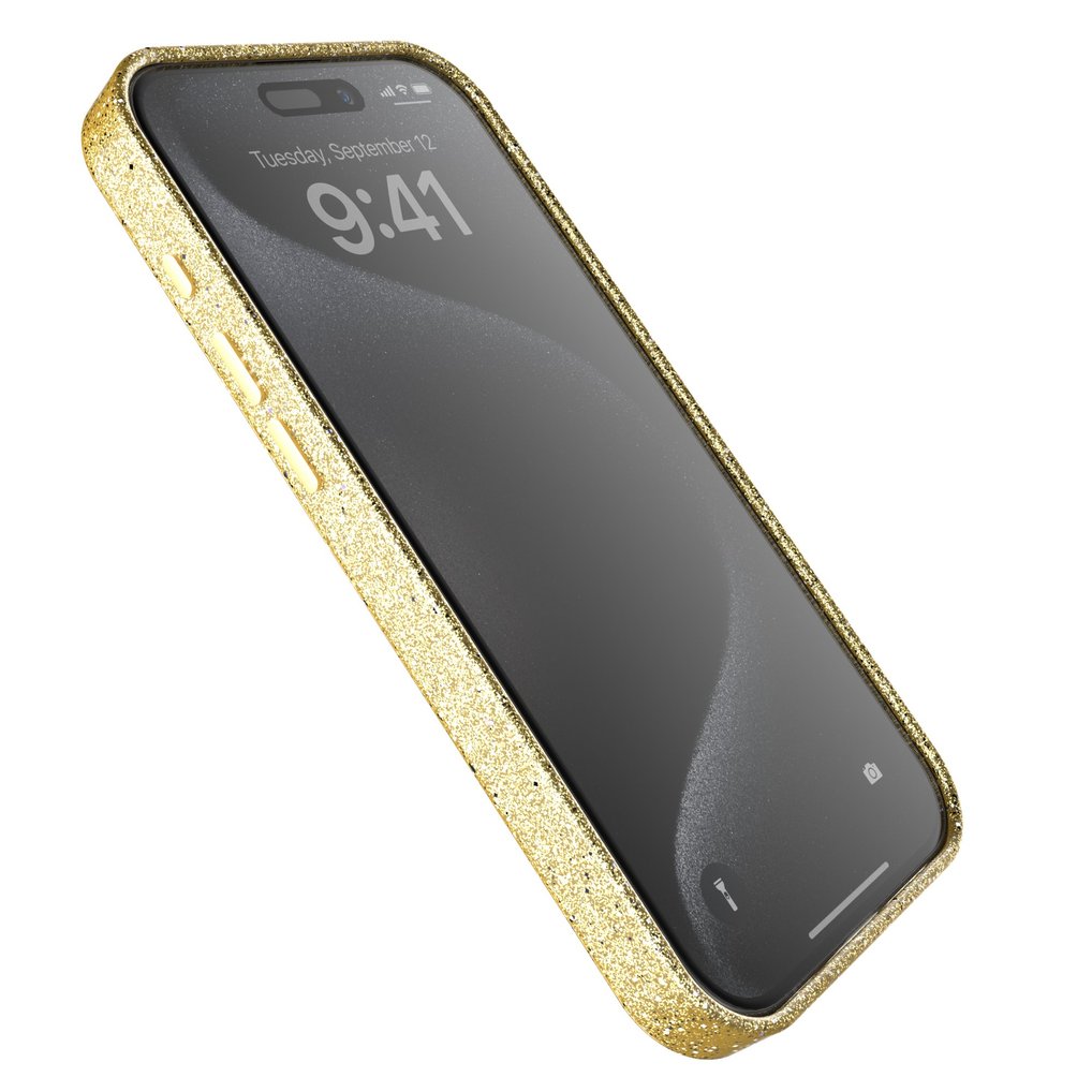 Columbus Blue Jackets Keyscaper Paisley Bling iPhone Case - Gold