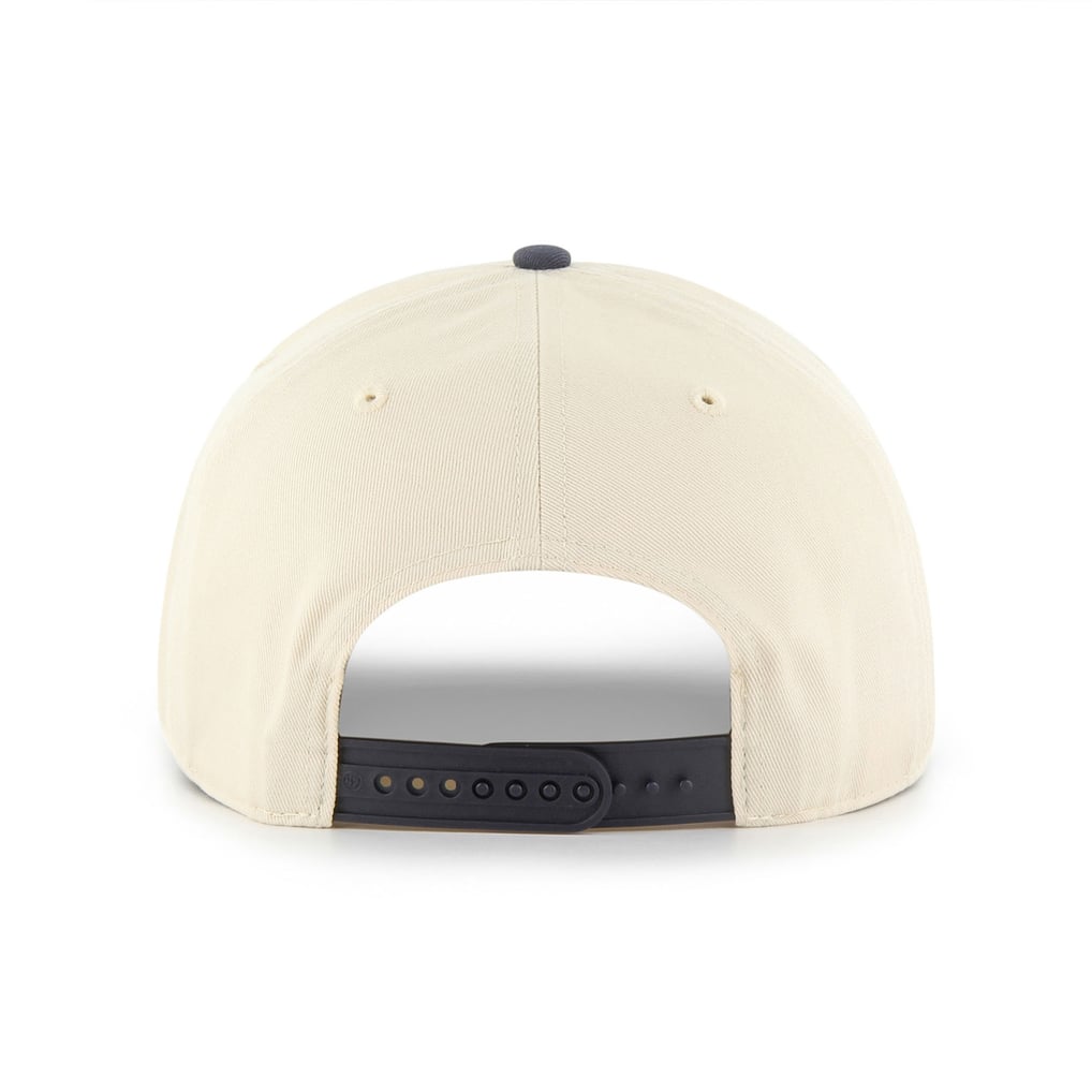 Columbus Blue Jackets '47 Logo Hitch Adjustable Hat - Cream/Navy